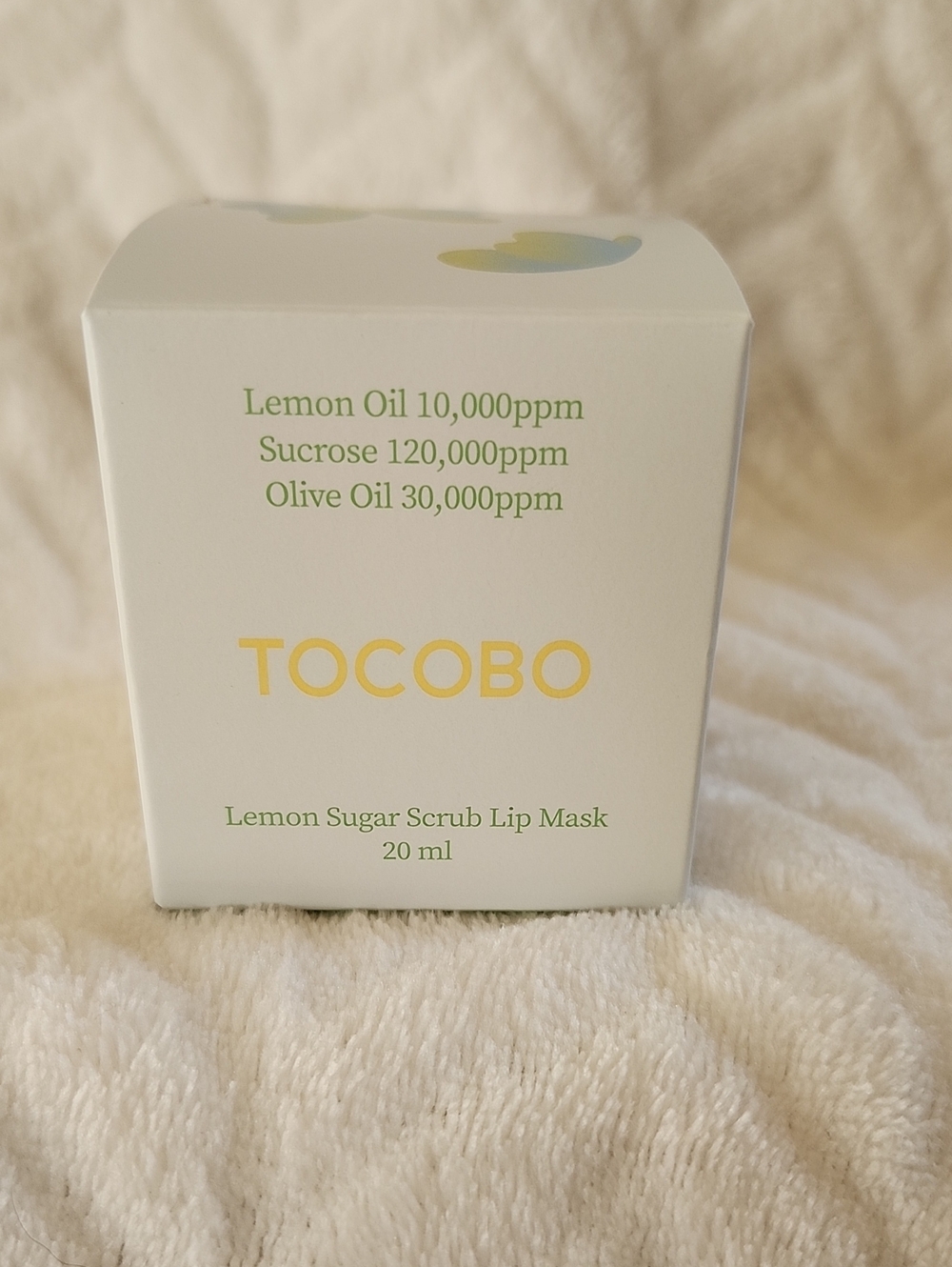 TOCOBO Lemon Sugar Scrub Lip Mask